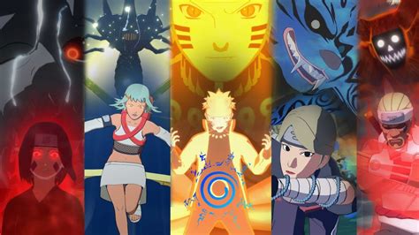 All Jinchuriki And Bijuus Ultimate And Team Ultimate Jutsus Naruto