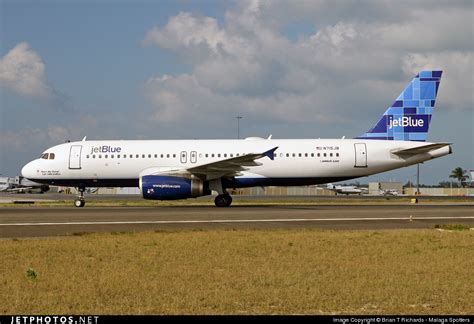 N715jb Airbus A320 232 Jetblue Airways Brian T Richards Jetphotos