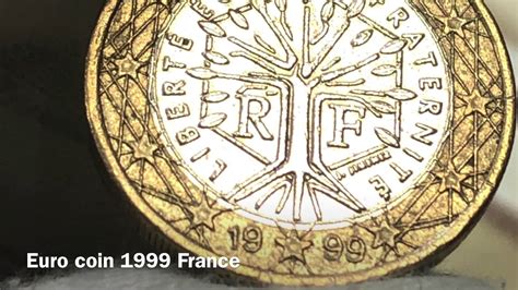 Rare Euro Coin 1999 France Youtube