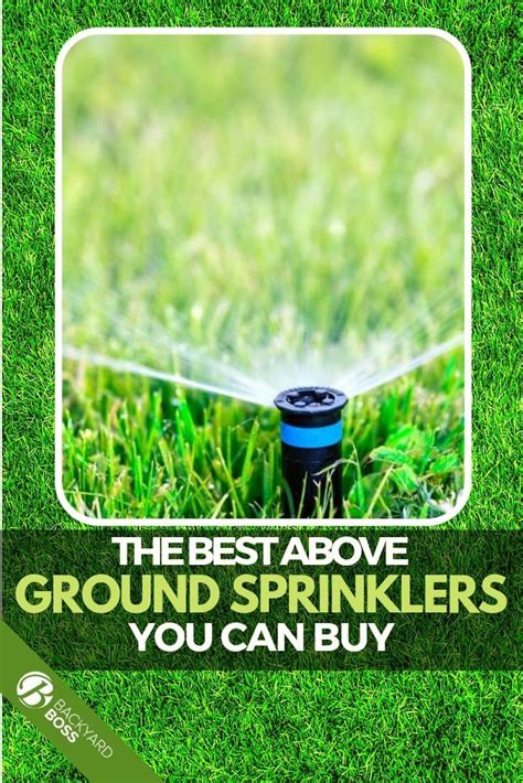Do it yourself sprinkler system for under $500! The Top Reviews On Above Ground Sprinklers | Best sprinkler, Lawn sprinkler system, Sprinkler