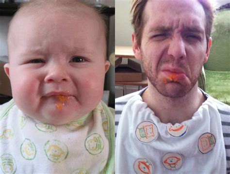 Adult Man Reenacts Baby Photos My Precious Roommate Spoofs Every