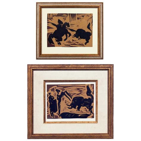 Selection Of Pablo Picasso Linocuts At 1stdibs