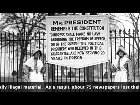 A person who takes part in subversive acts is considered a seditionist. Espionage and Sedition Acts - YouTube