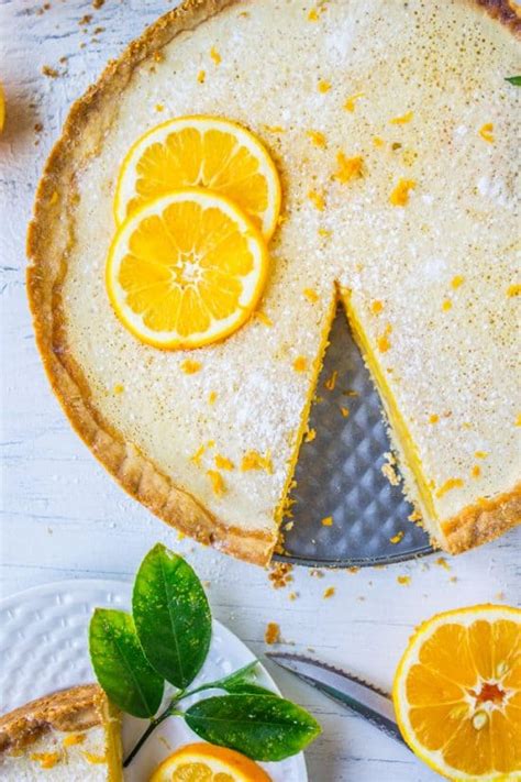 Meyer Lemon Tart Recipe The Food Charlatan