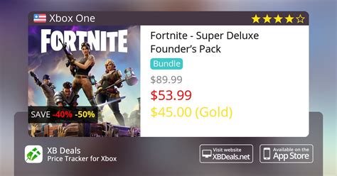 Fortnite Deluxe Founders Pack For Xbox One