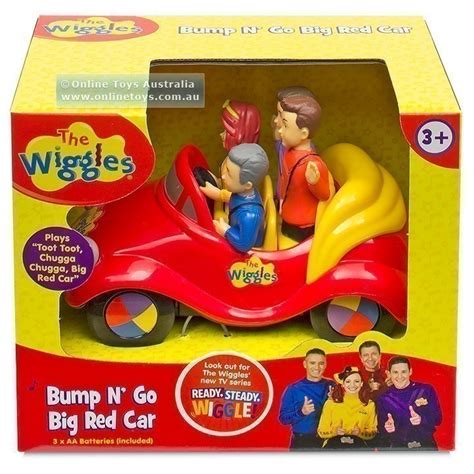 The Wiggles Bump N Go Big Red Car Art