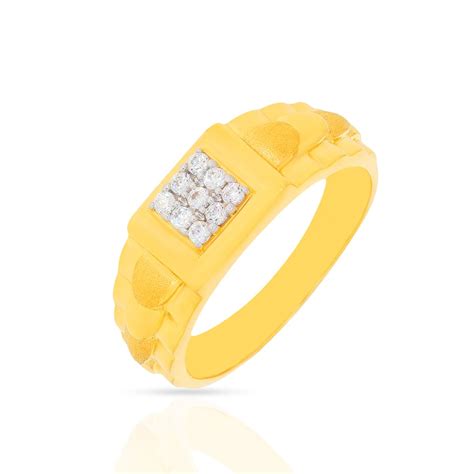 Buy Whp Yellow Gold Ring For Men 22kt 916 Bis Hallmark Pure Gold