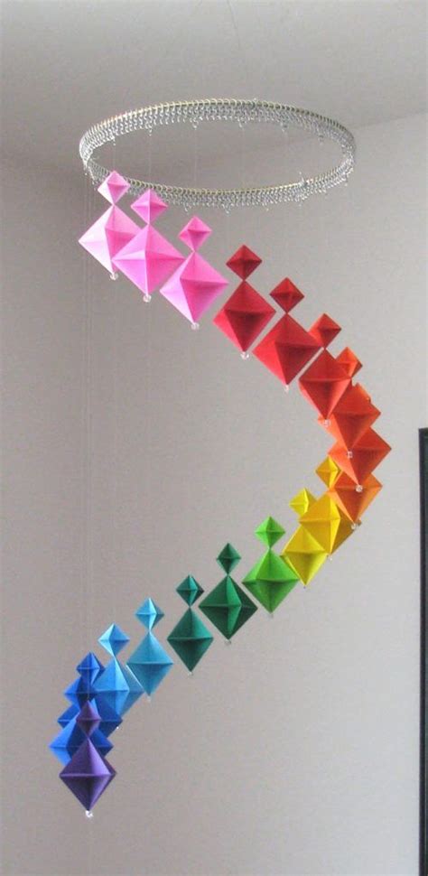 Diy Amazing Hanging Mobiles For Your Dream Homes Origami Mobile
