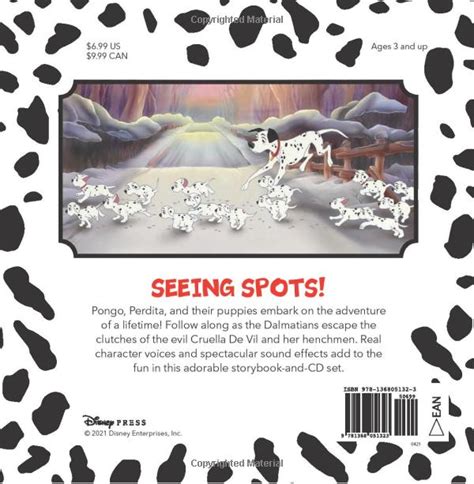 101 Dalmatians Read Along Storybook And Cd