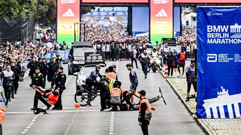 Berlin Marathon Polizei stoppt Störaktion der Letzten Generation