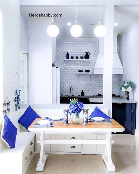 desain ruang makan  dapur minimalis sederhana jadi satu terbaru