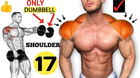 Only Dumbbell Shoulder Workout 17 Best Exercises For Home And Gym Youtube