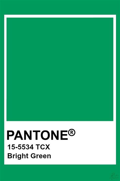 Bright Green Pantone