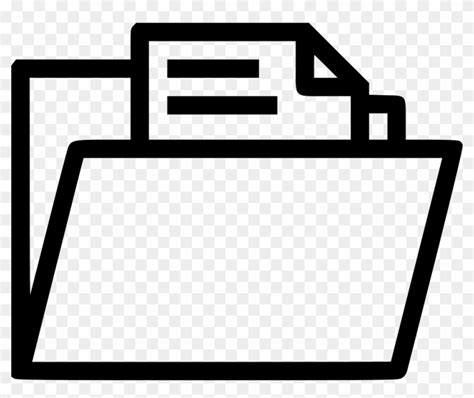 File Folder Data Document Study Paper Explorer Svg File Folder Icon