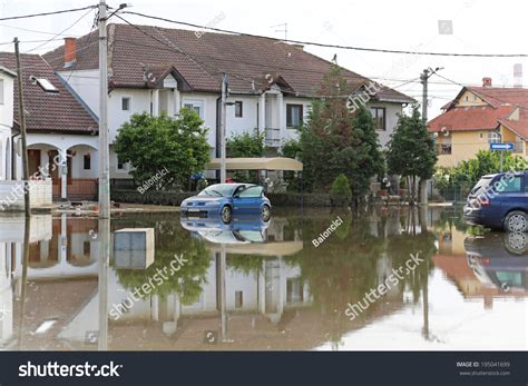 Obrenovac Serbia May 24 Floods In Obrenovac On May 24 2013 Flash