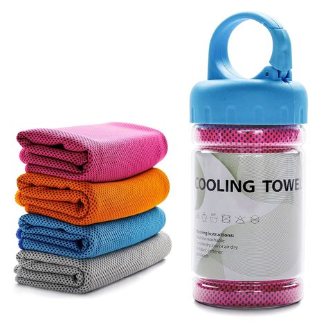 Best Cooling Towels With Mesh Bags And Carabiner Home Tech Future