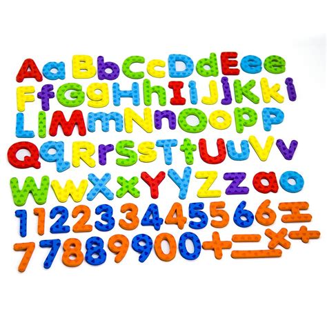 Magtimes Magnetic Letters And Numbers For Educating Kids In Fun