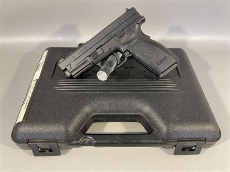 Springfield Armory Xd9 Service Defender Xd9101 W Case And 4 Mags