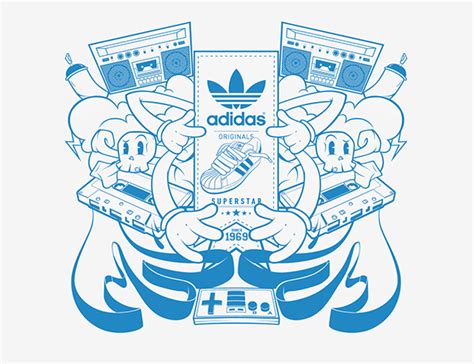 If Adidas Originals Vector Art On Behance