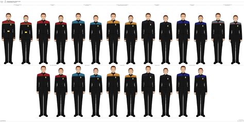 Timeline 23ap Starfleet Uniforms 2386 2397 By Etccommand On Deviantart