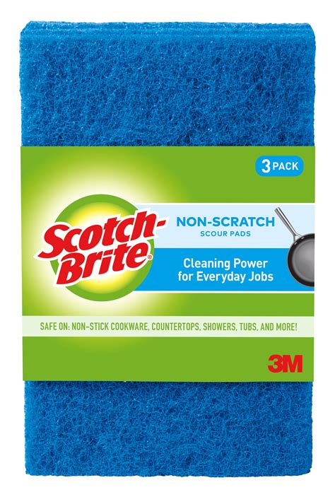 Scotch Brite Poly Fiber Sponges And Scouring Pads At