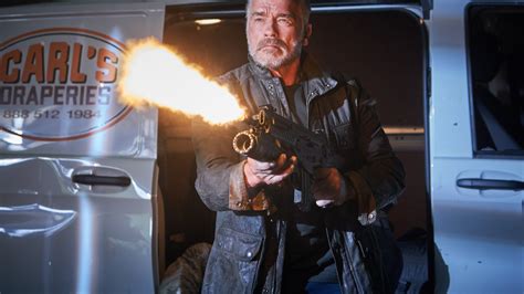 Arnold Schwarzenegger In Terminator Dark Fate 4k