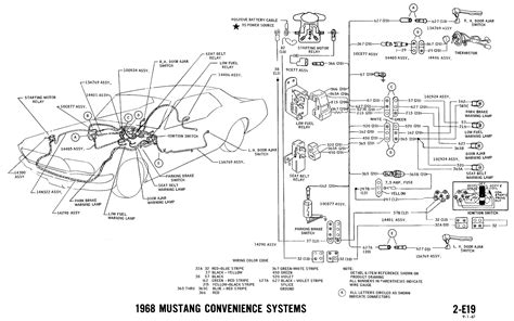 Wiring Diagram For 1967 Ford Mustang