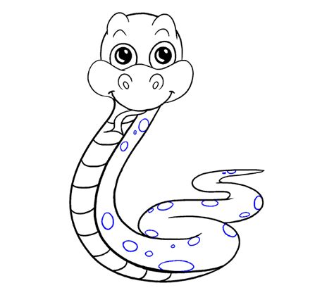 How To Draw A Snake Face Easy Draw With Me And Learn How To Draw A