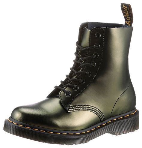 Dr Martens 1460 Pascal 8 Eye Boot Schnürstiefel Im Metallic Look