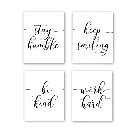 Buy Hpniubunframed Inspirational Quote Art Paintingwork Hardbe Kind