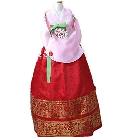 Luxury Hanbok Dress Traditional Korean Ceremony Costume