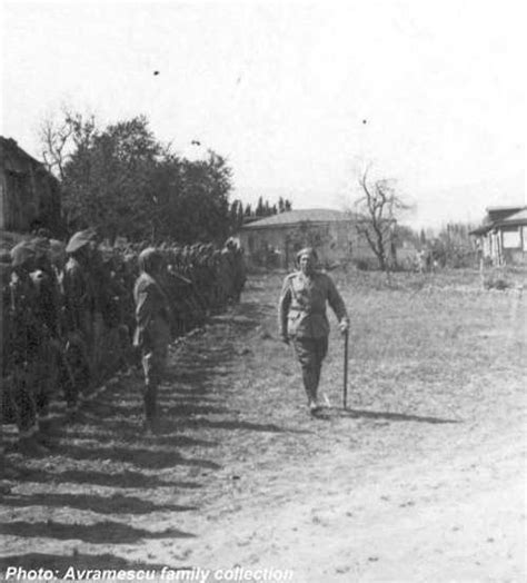 General Avramescu Inspects The Troops Romanian Forces Gallery