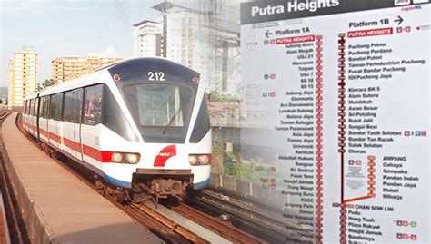Rapid rail (malaysia) map with information about its route lines, timings, tickets, fares, stations and official websites. Straight run on LRT to Putra Heights tomorrow | Free ...