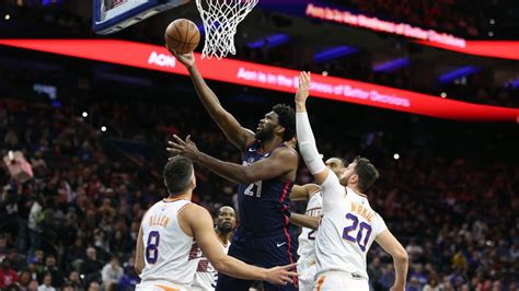 Player Grades Joel Embiid Leads Sixers Past Suns In Home Matinee