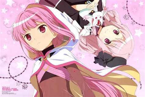 Small Kyubey Tamaki Iroha Tamaki Ui Magia Record Mahou Shoujo