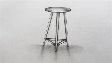 Bar Stool Chair Drawing Magical Return