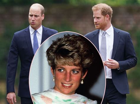 prince harry and william appear sort of together in award ceremony honoring princess diana