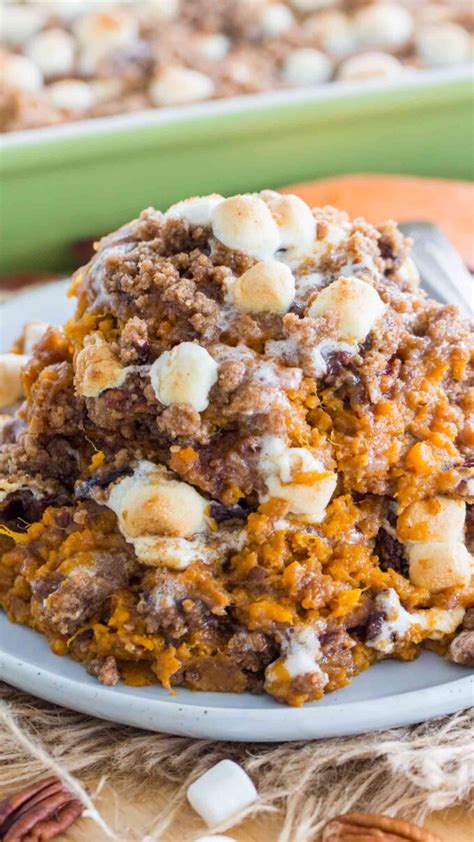 With winter, come sweet potatoes. Best Sweet Potato Casserole Recipe VIDEO - Sweet and Savory Meals