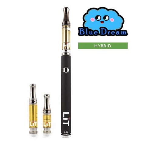 Blue Dream Thc Vape Pen Kit Or Refill Cartridge Hybrid Lit Vape