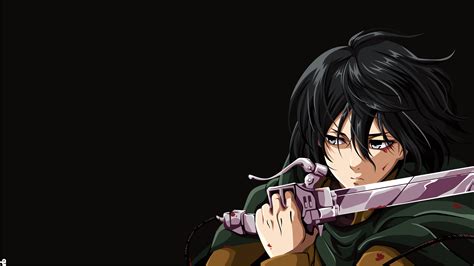 Anime Shingeki No Kyojin Mikasa Ackerman Wallpapers Hd Desktop And