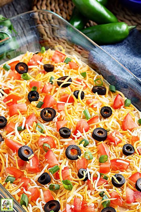 Layered Taco Dip Recipe With Ground Beef And Cream Cheese This Mama