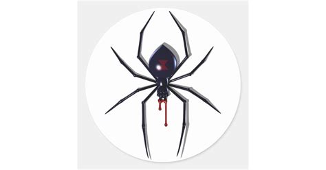 Deadly Spider Bite Stickers Zazzle