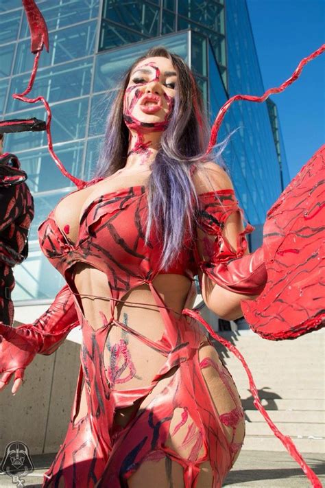 Sofia Sivan As Carnage Sexy Cosplay Cosplay Woman Cosplay Babe