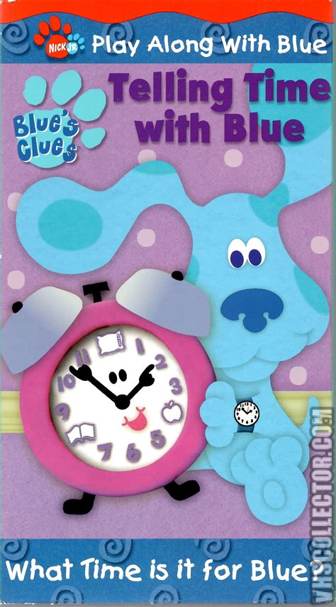 Blues Clues Credits Vhs Blues Clues Telling Time With Blue Credits