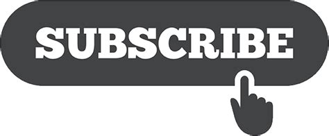Blue Subscribe Button Png