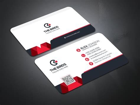 Stylish Business Card 4 Variation By Fsl99 Codester