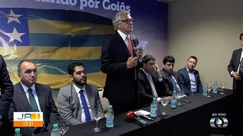 Governador Eleito De Goiás Ronaldo Caiado Dem Anuncia Nove
