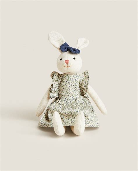 Dressed Bunny Soft Toy Zara Home Netherlands