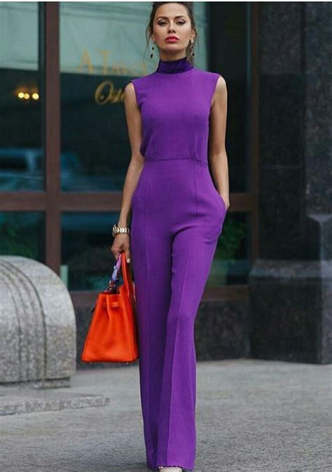 Pin By Adriana Prauchner On Moda Para Trabalho Classy Outfits Purple Outfits Purple Fashion