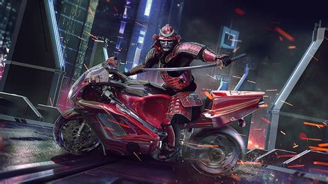 Cyberpunk Samurai Cyberpunk Games Behance HD Wallpaper Peakpx